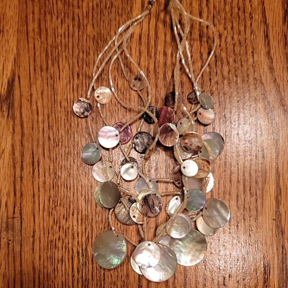 HOST PICK NWOT Shells Beaded Necklace